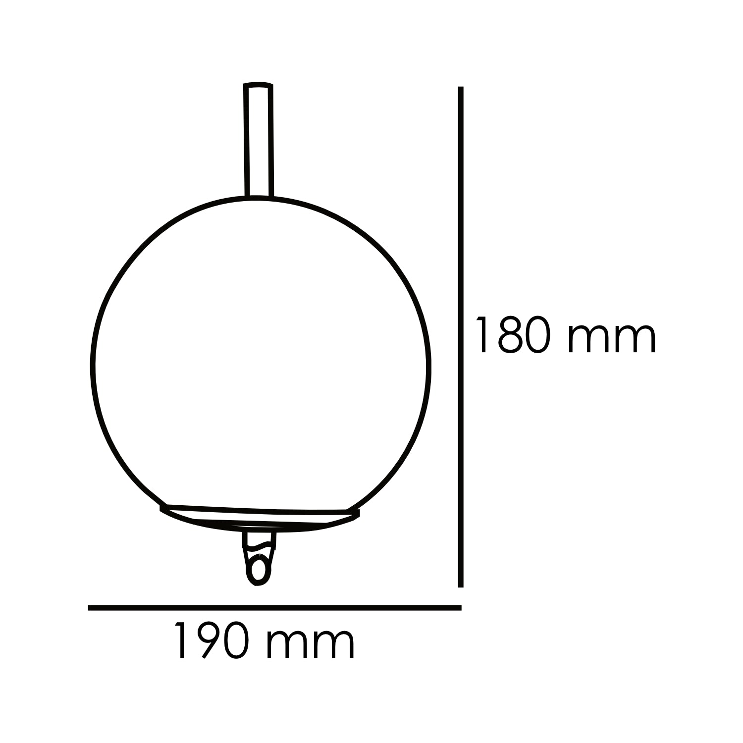 Aplique de pared Adenora