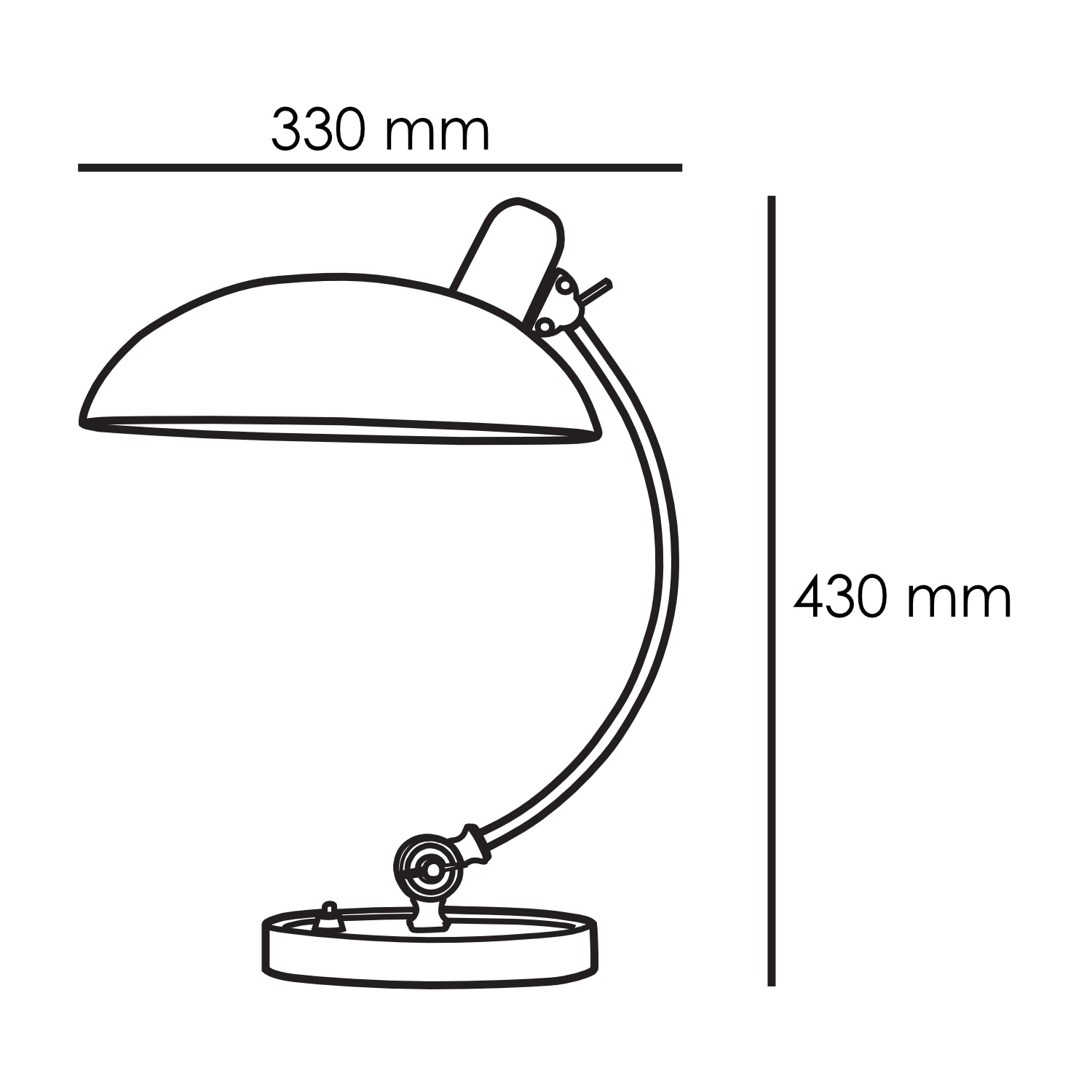 Lámpara de Mesa Aston
