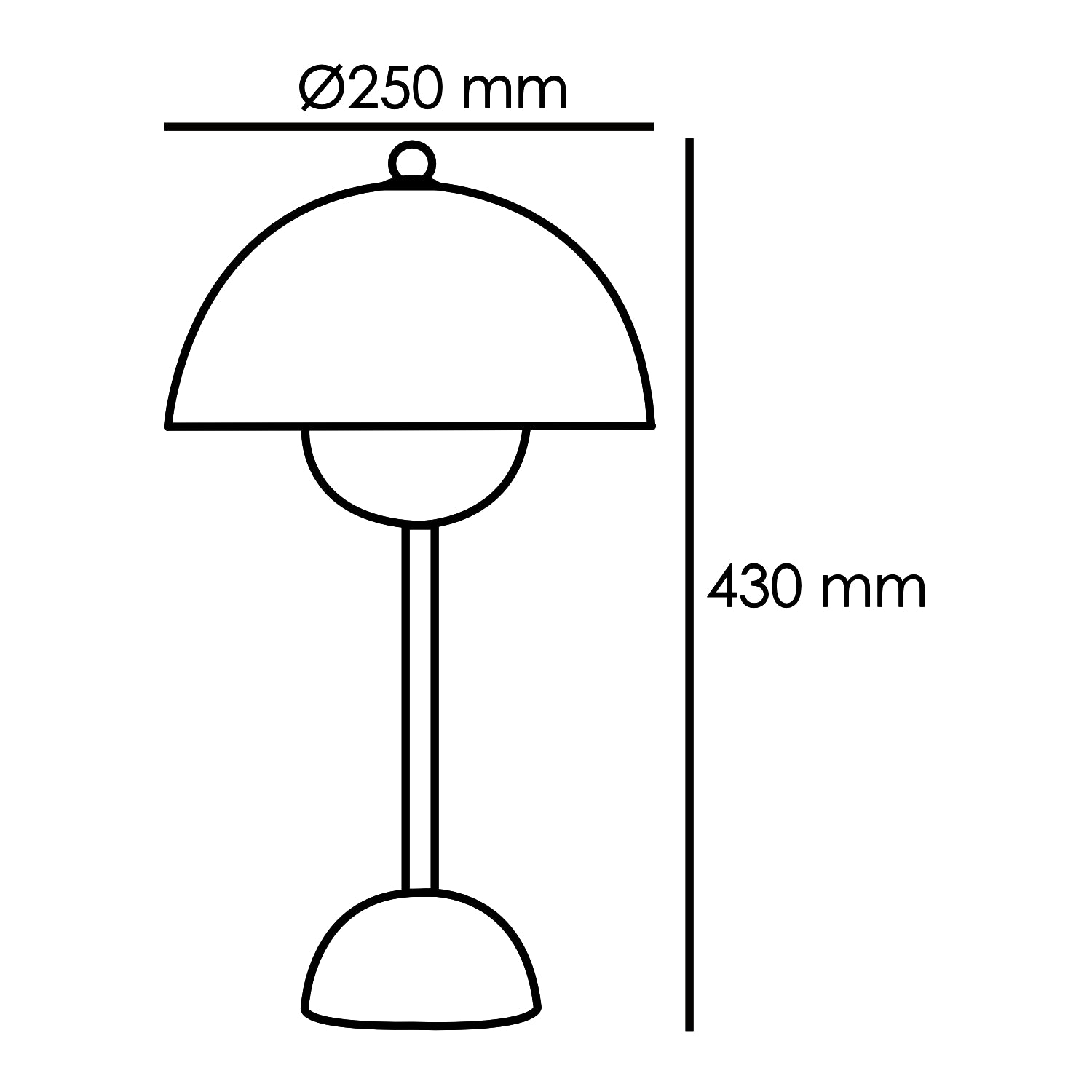 Lámpara de Mesa Svala