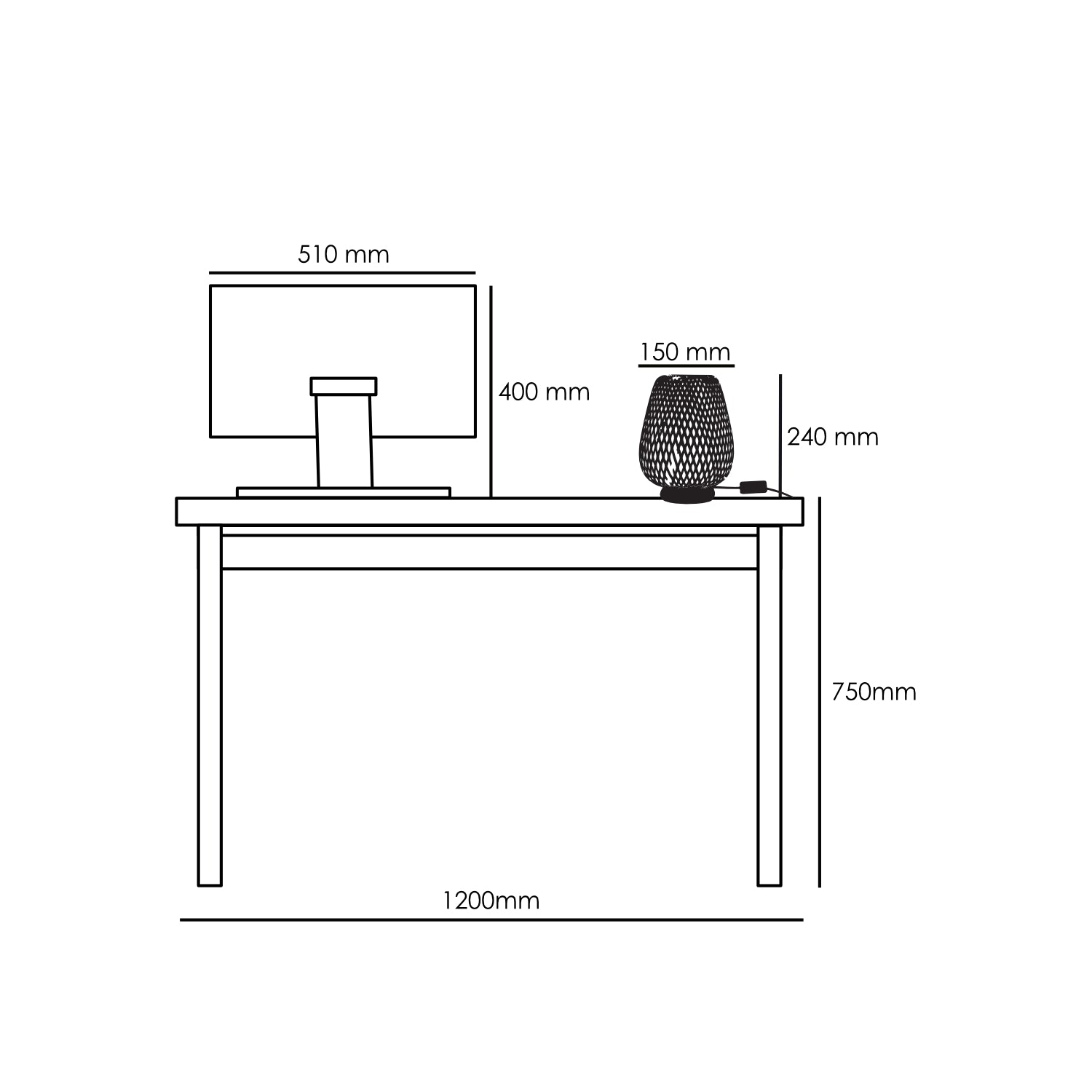 Lámpara de Mesa Nekk