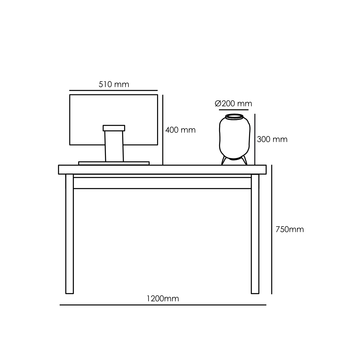 Lámpara de Mesa Dok