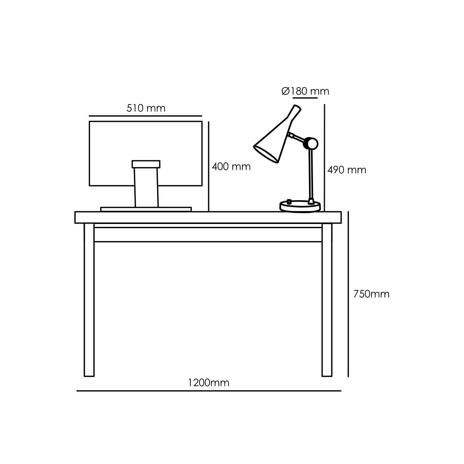 Lámpara de Mesa Iver