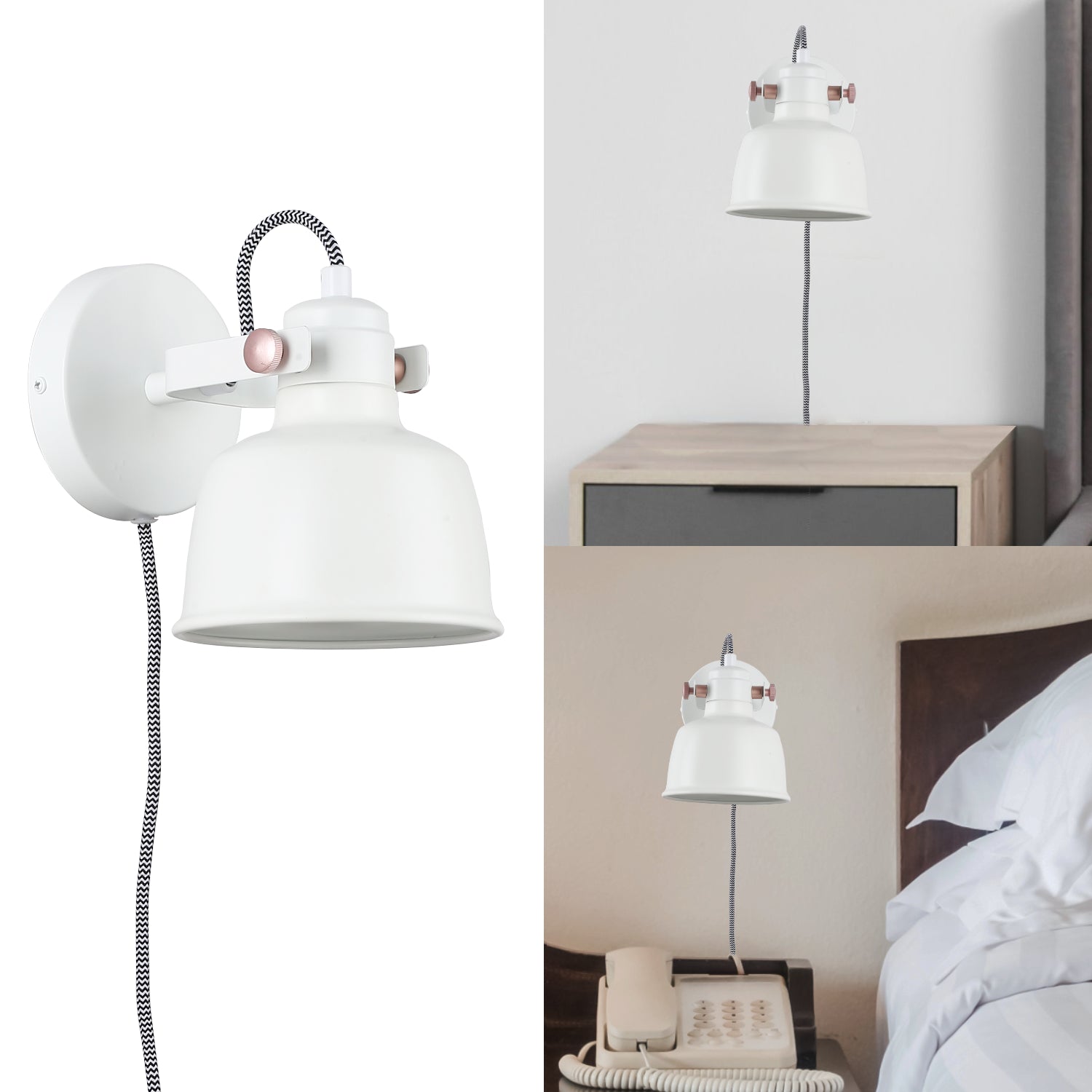 Aplique de pared Clem