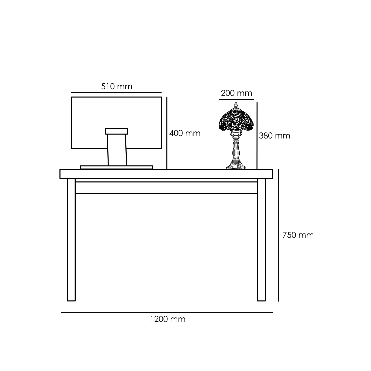 Lámpara de Mesa Ione
