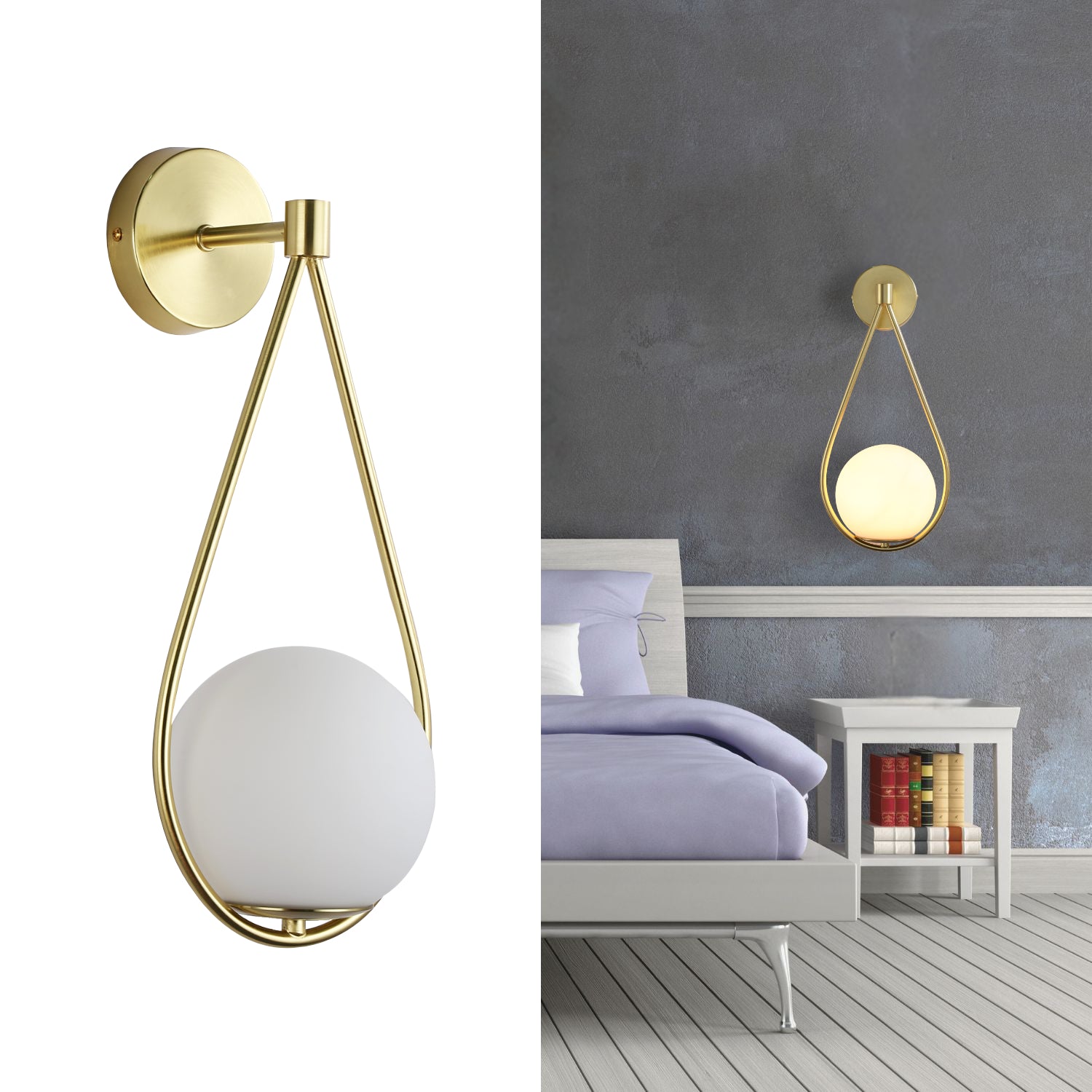 Aplique de pared Solena